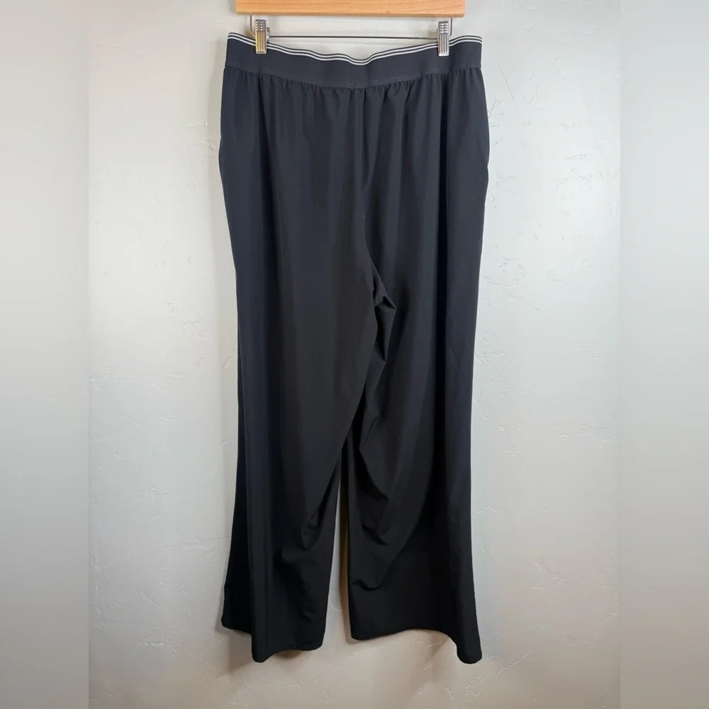 Athleta Women's Stratosphere High Rise Wide Leg Black Pants Size XL - Picture 7 of 13